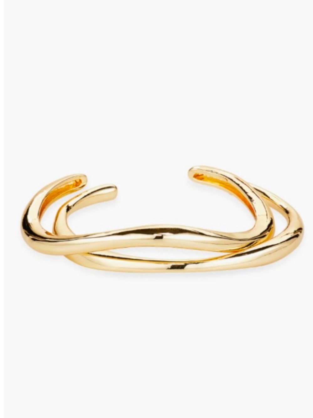 NWOT Demi-Fine 2-Pack Cuff Bracelets
NORDSTROM RACK Brass/14k-gold plate plate